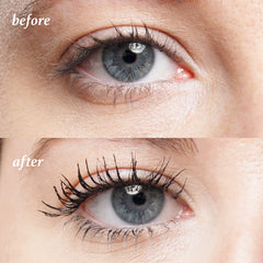 Julep Length Matters mascara brush closeup for precise application.