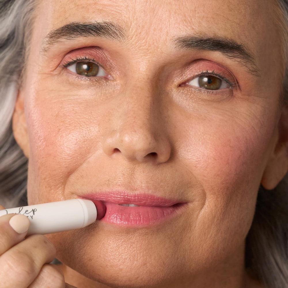 Julep Rich-color tint lip-crayon full-coverage image shows vibrant color and glossy finish.