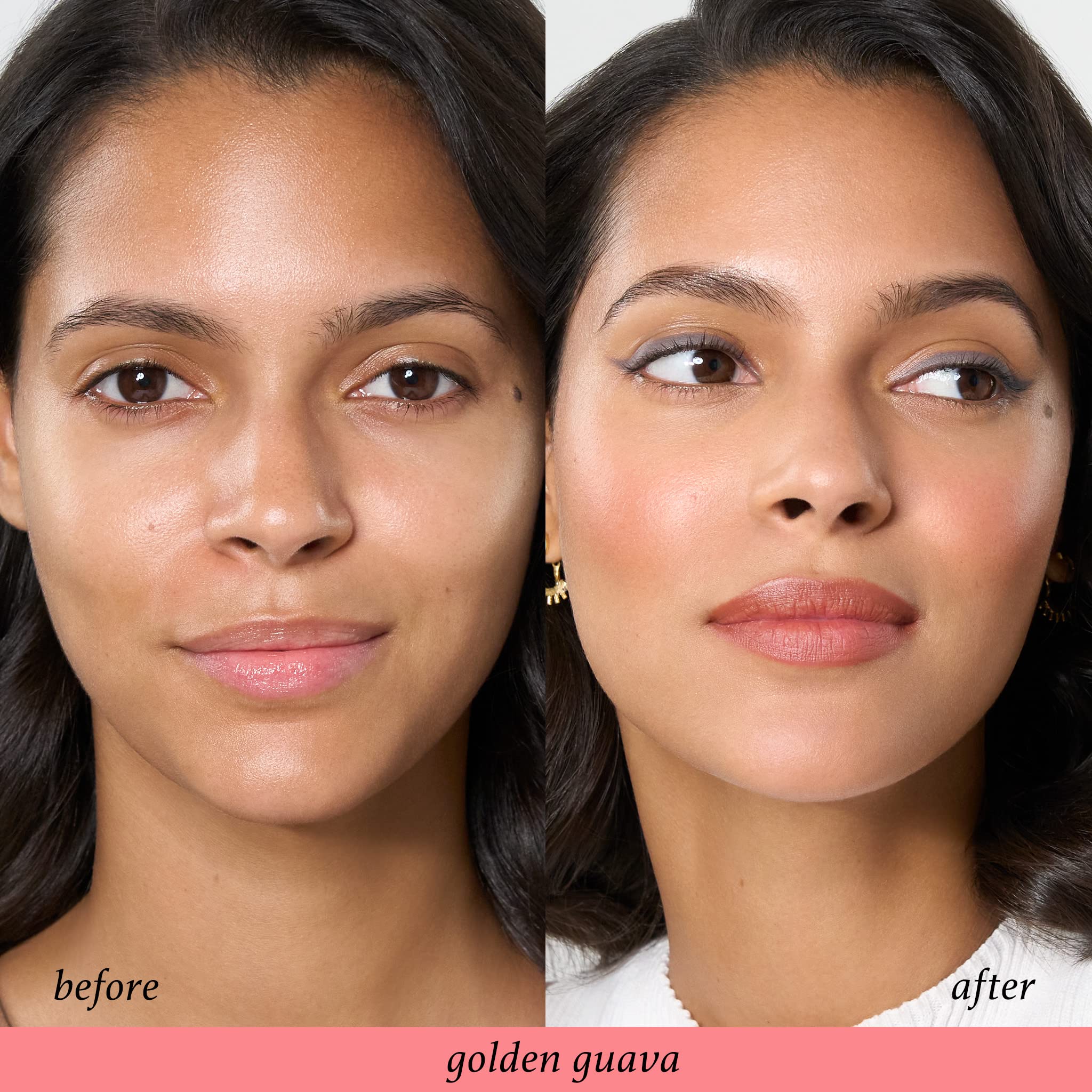 Julep blush stick gliding smoothly thanks to emollients