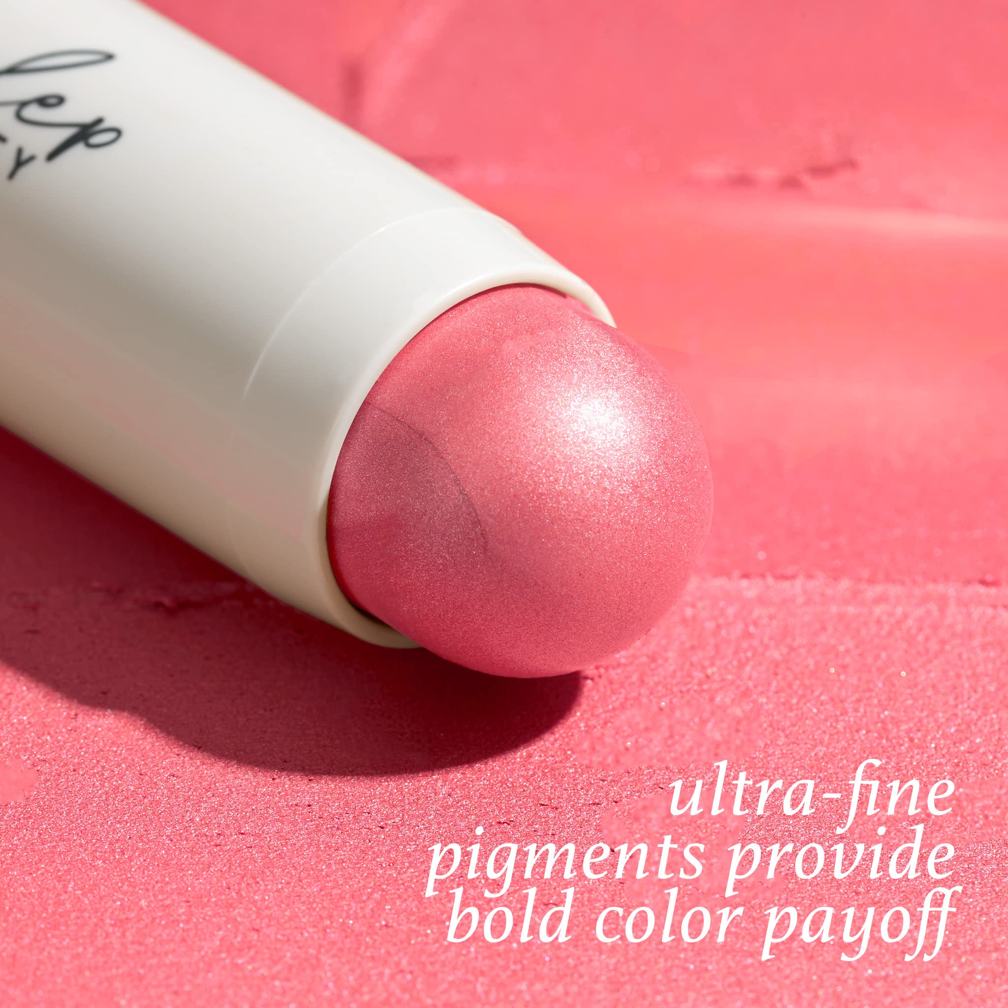 Julep Skip The Brush cream-to-powder finish close-up shows soft radiance.