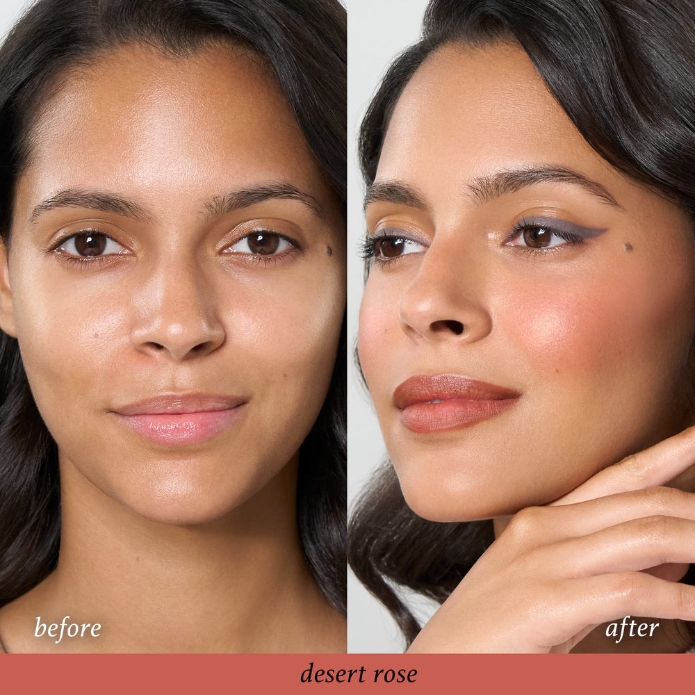 Julep Skip The Brush Desert Rose soft-focus-texture helps smooth skin appearance