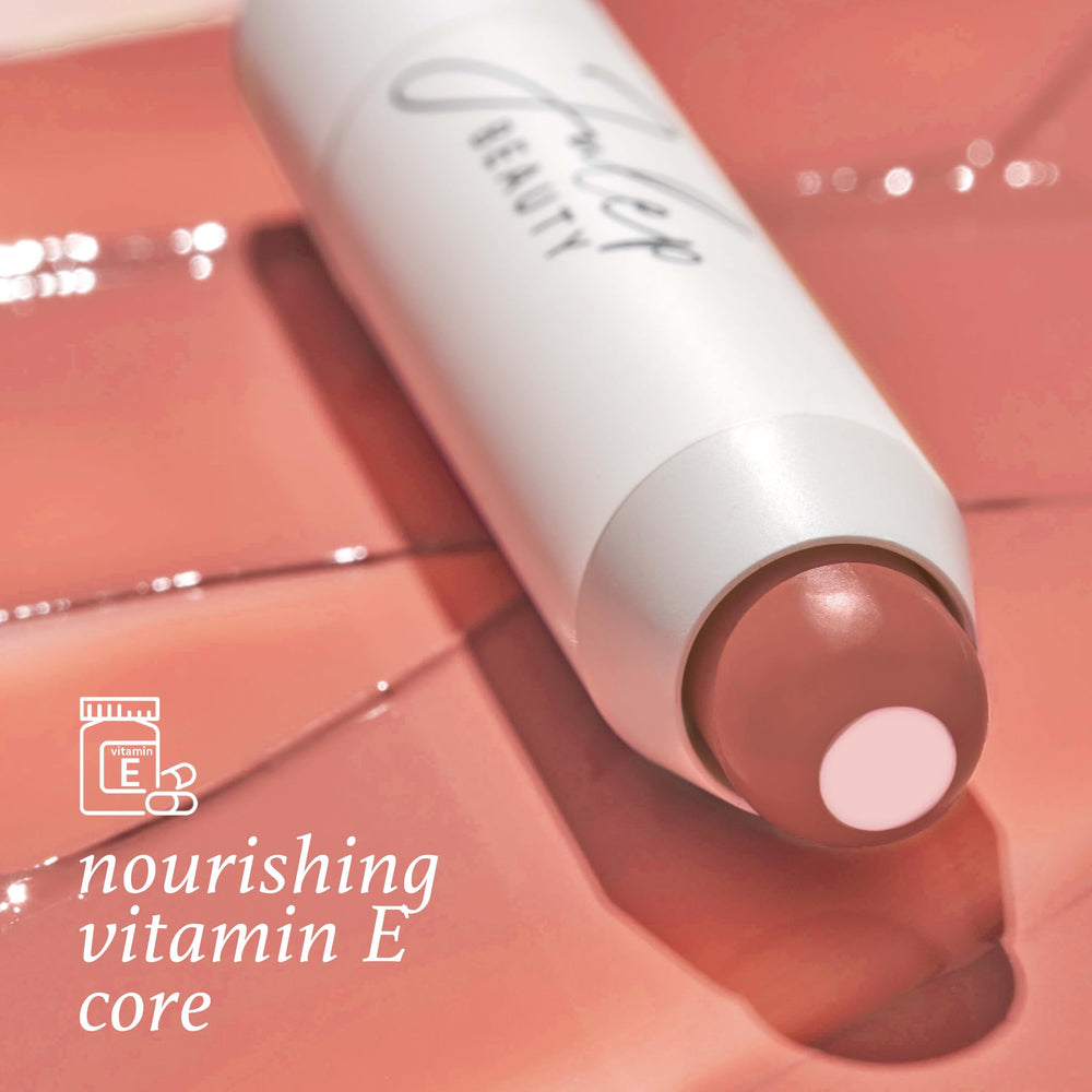 Julep Sunflower Butter moisturizing lip care image highlights long-lasting moisture.