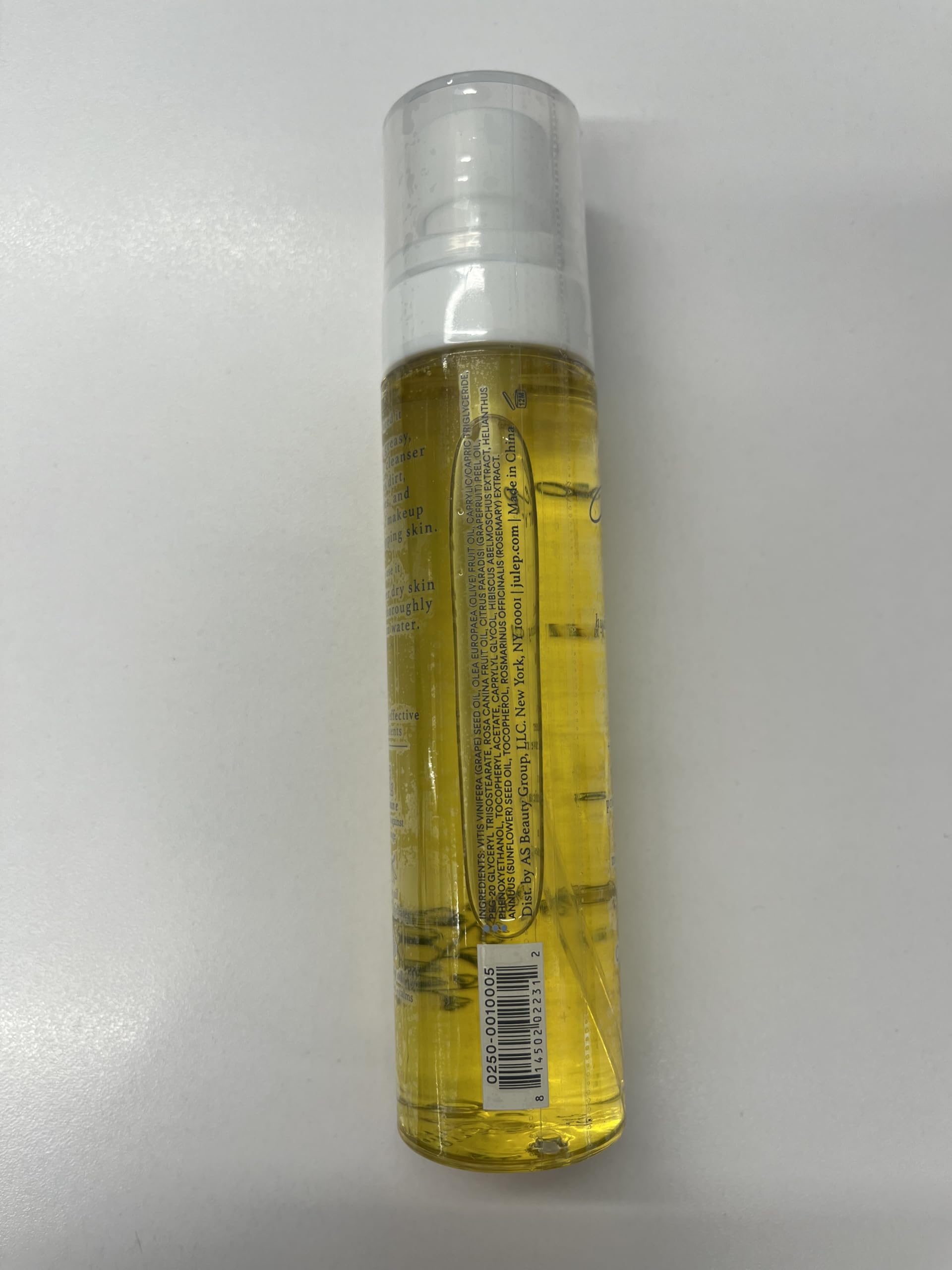 Julep vitamin e cleansing oil hydration-boost on skin after cleanse