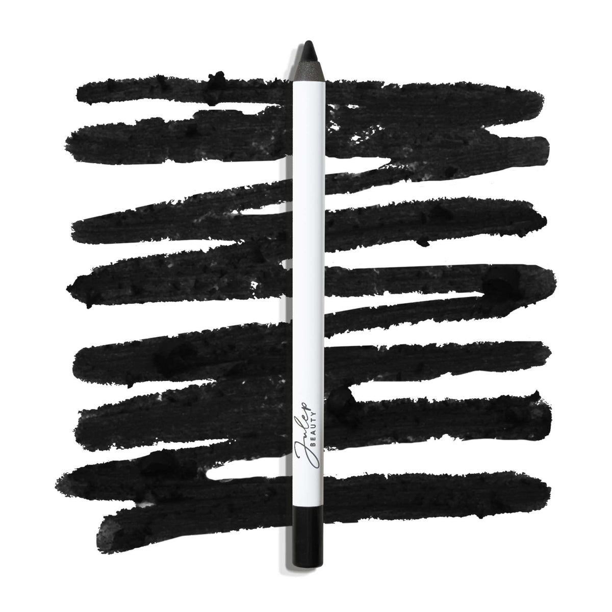 Julep When Pencil Met Gel pencil closeup shows precise sharpenable tip for clean lines.