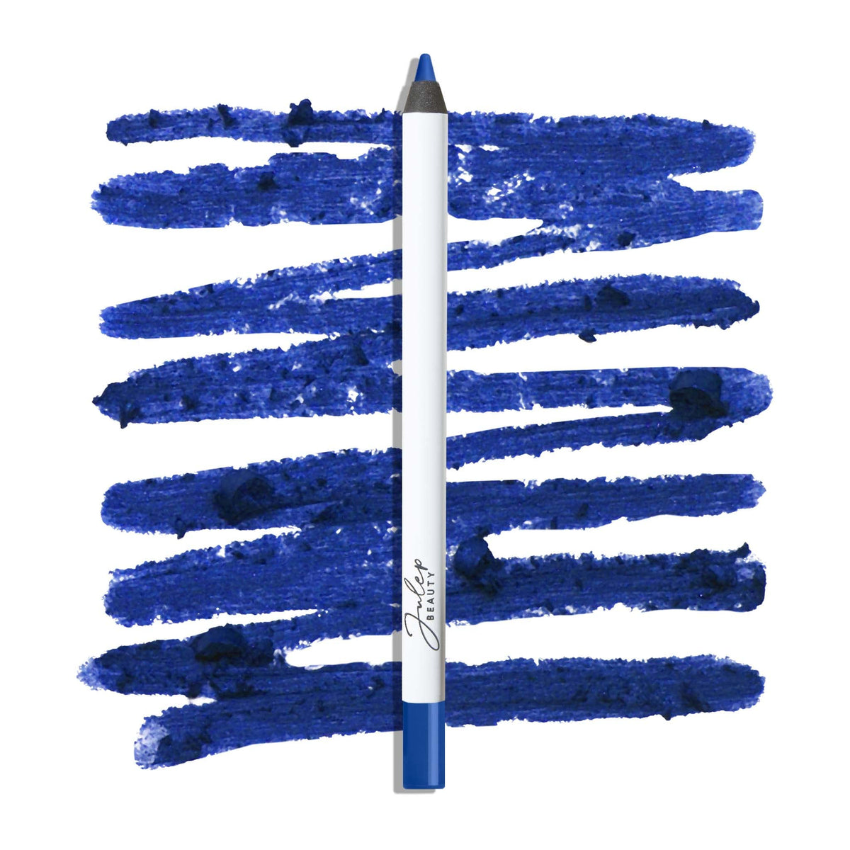 Julep When Pencil Met Gel Ocean Blue swatch for long-lasting, transfer-proof color