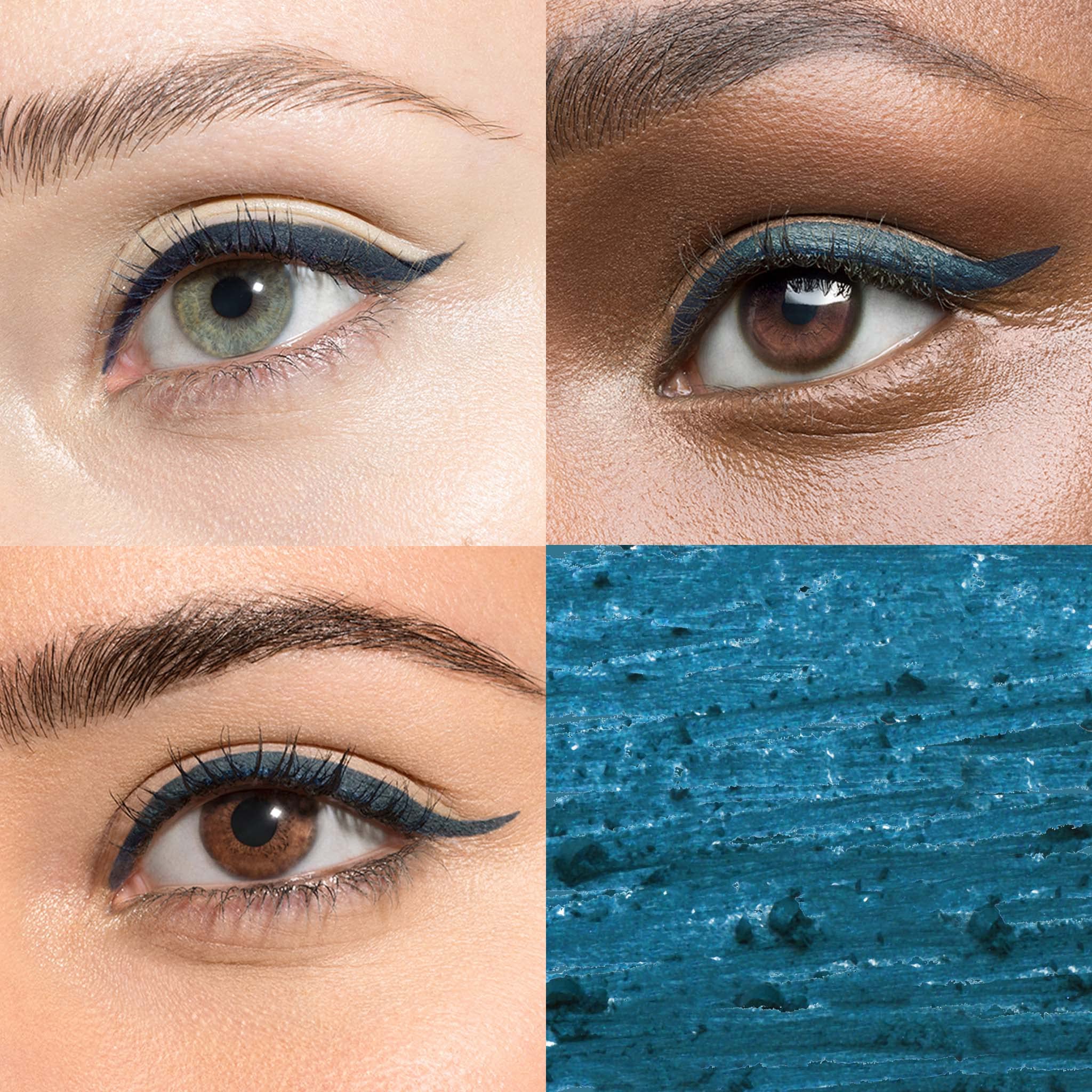 Julep When Pencil Met Gel Regal Teal pencil-tip-closeup highlights smooth glide.