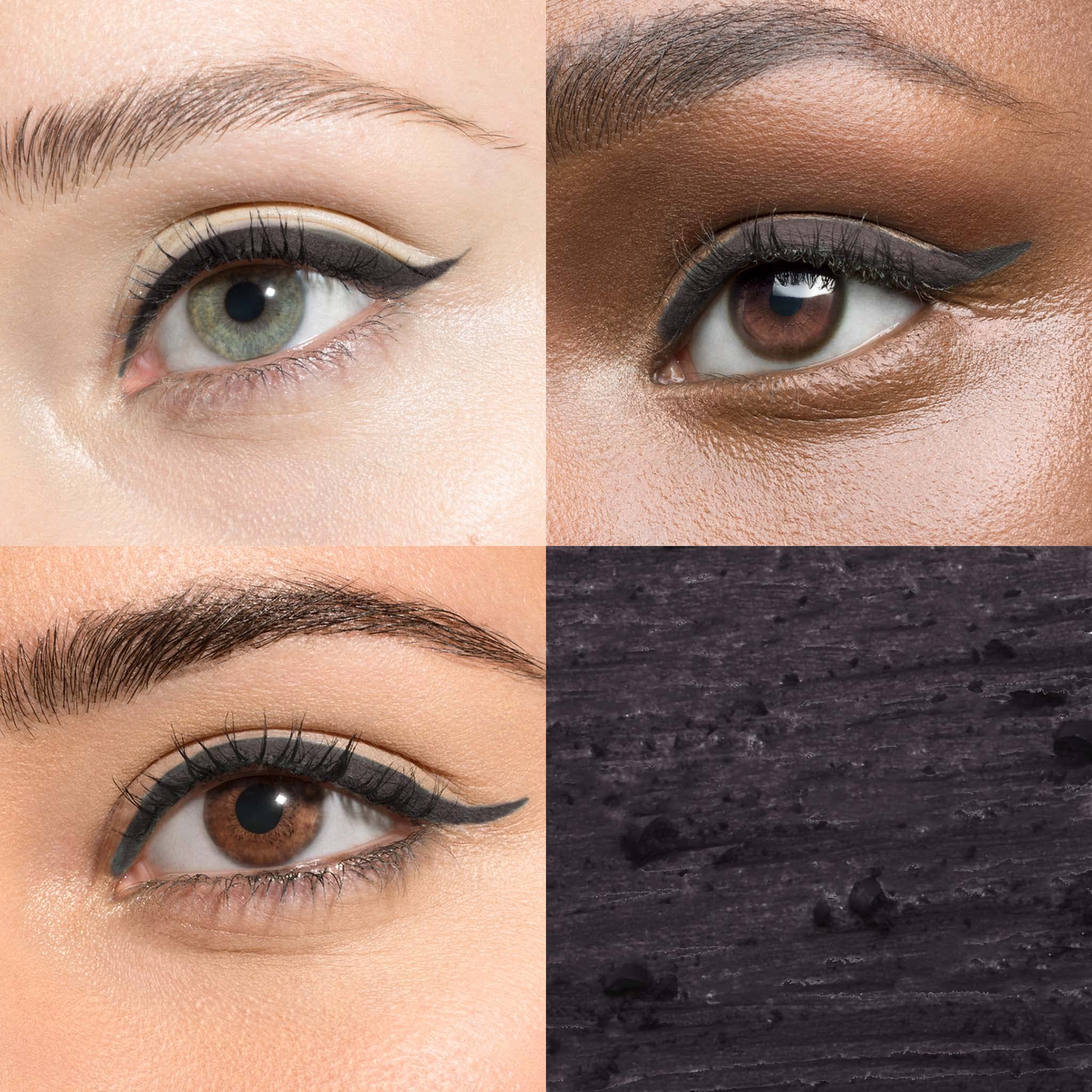 Julep When Pencil Met Gel sharpenable pencil close-up for crisper, long-lasting lines.