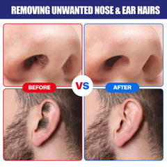 Juloviy 30 applicators pack for precise nose and ear waxing