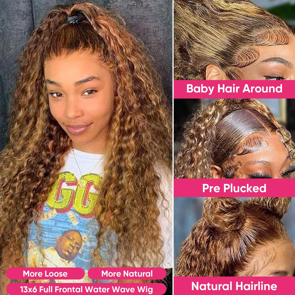 Jumida 13x6 HD full-frontal lace wig with ear-to-ear cap for seamless parting.