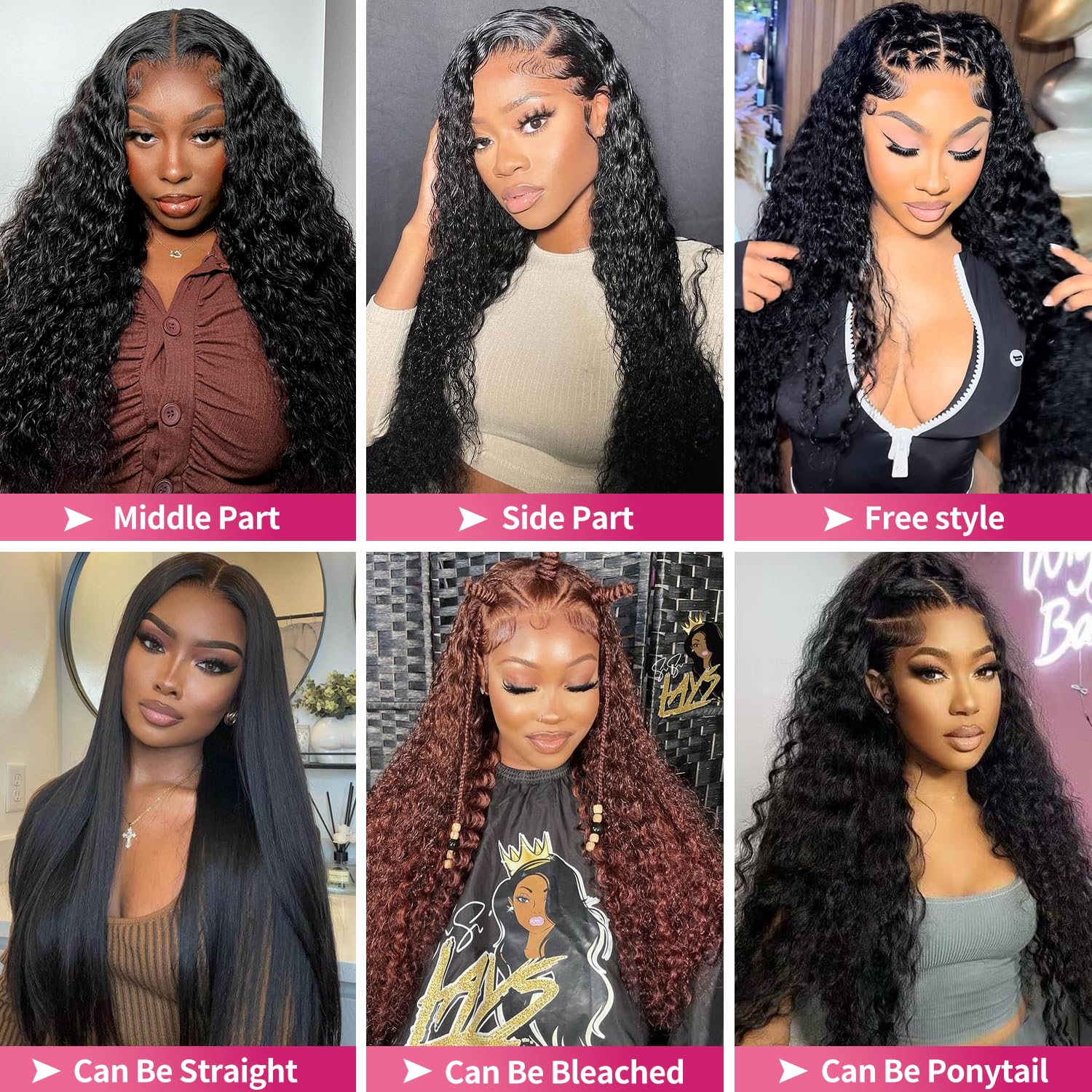 Jumida heat-safe dyed-ready human hair suitable for dyeing or bleaching.