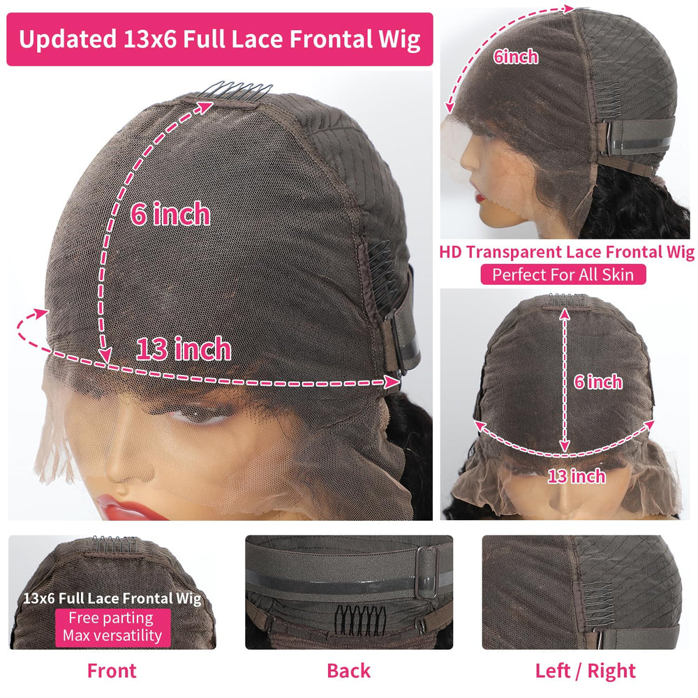 Jumida wet-and-wavy texture ideal for easy styling and movement.