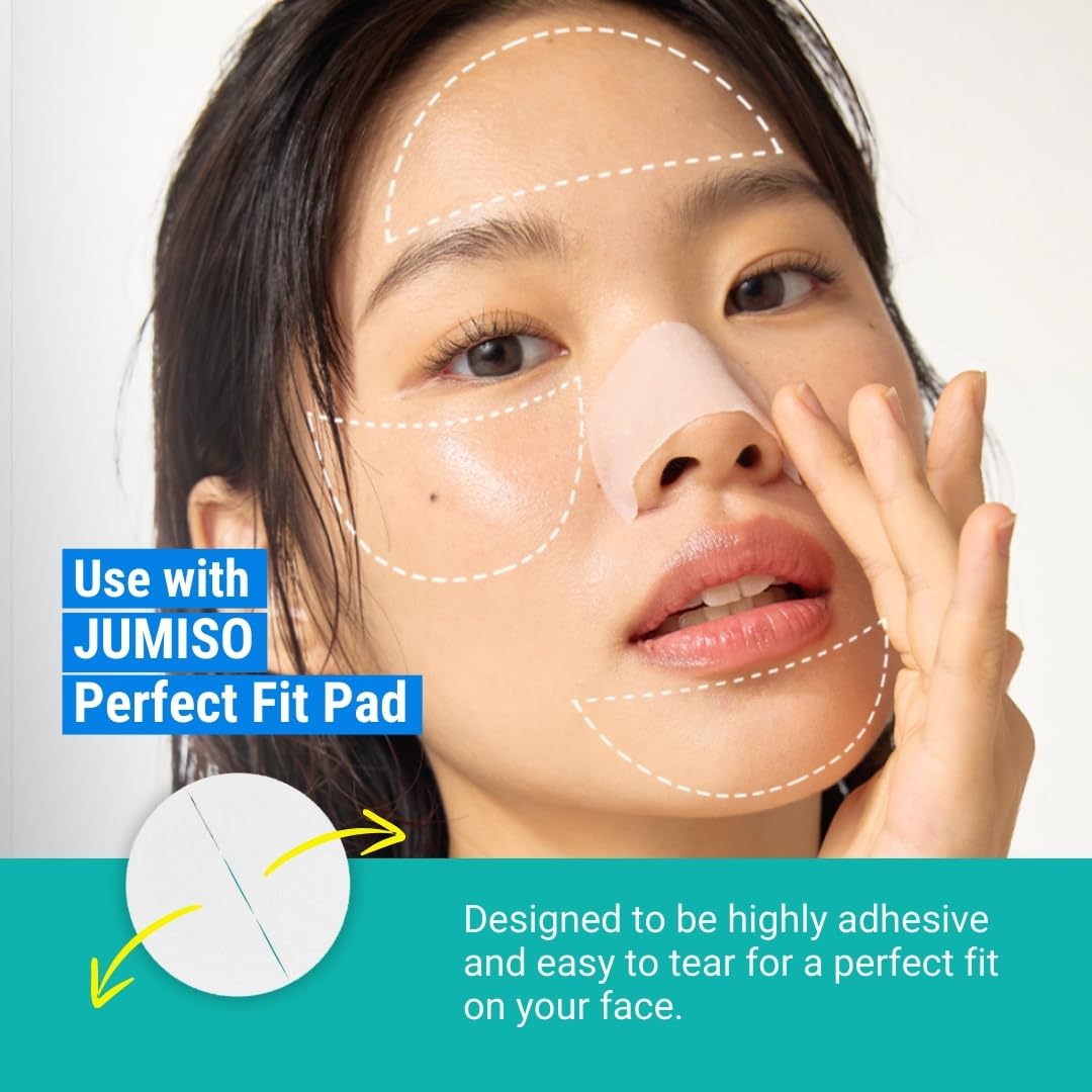 JUMISO Step-by-step usage focus on nose area for better texture