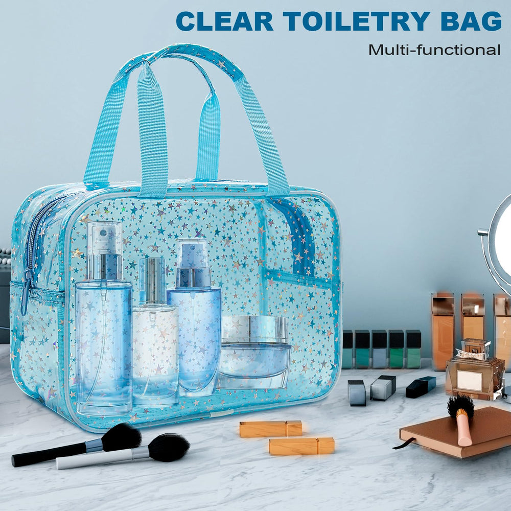 Junesters multipurpose organizer doubles as a cosmetic, skincare, or toiletry bag.