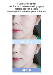 JUNG SAEM MOOL face mist spray delivering an ultra-fine mist for long-lasting makeup setting.