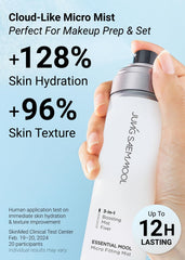 JUNG SAEM MOOL mist with Czech thermal spring water emphasizing hydration.