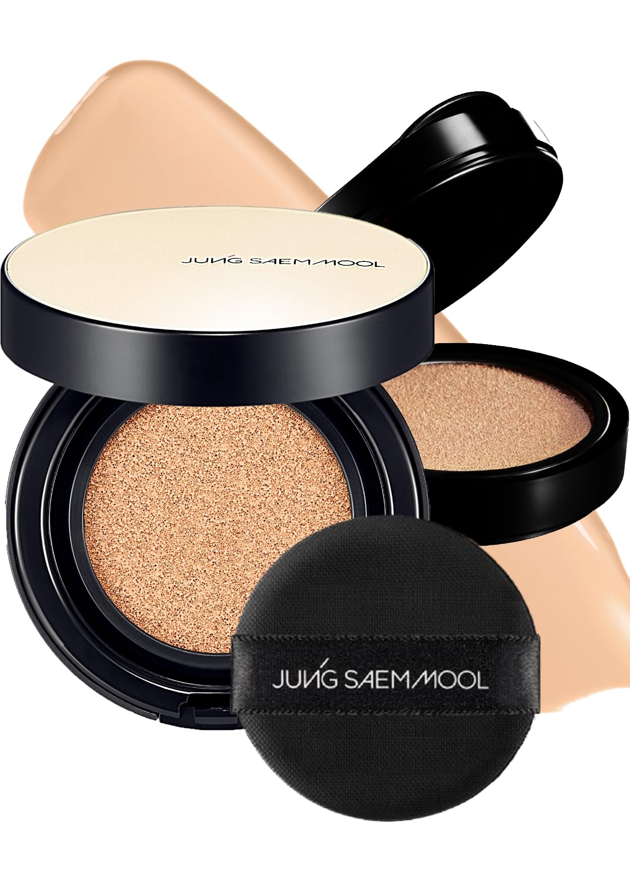 Jung Saem Mool Essential Skin Nuder compact open for long-lasting coverage