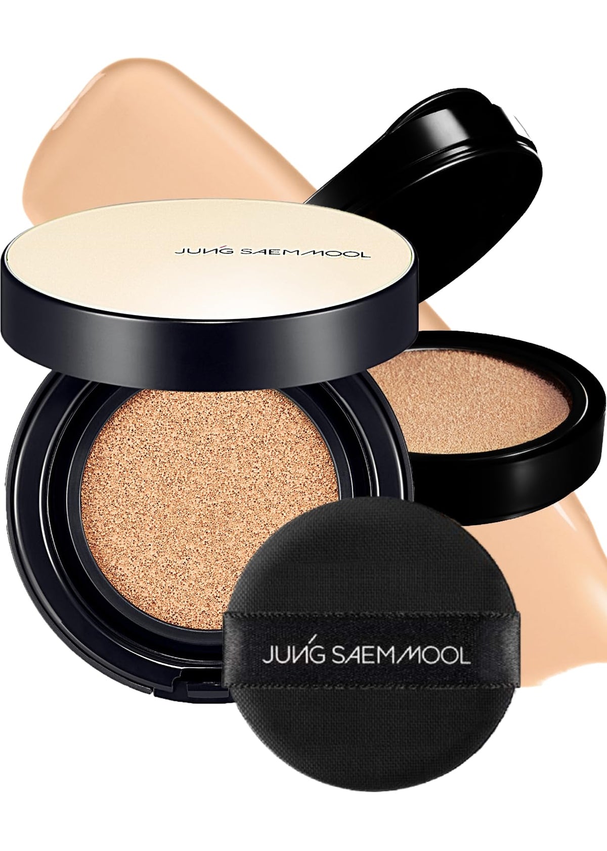 Jung Saem Mool Essential Skin Nuder compact open for long-lasting coverage