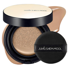 JUNG SAEM MOOL Essential Skin Nuder Cushion bronze bottle for natural radiant finish.