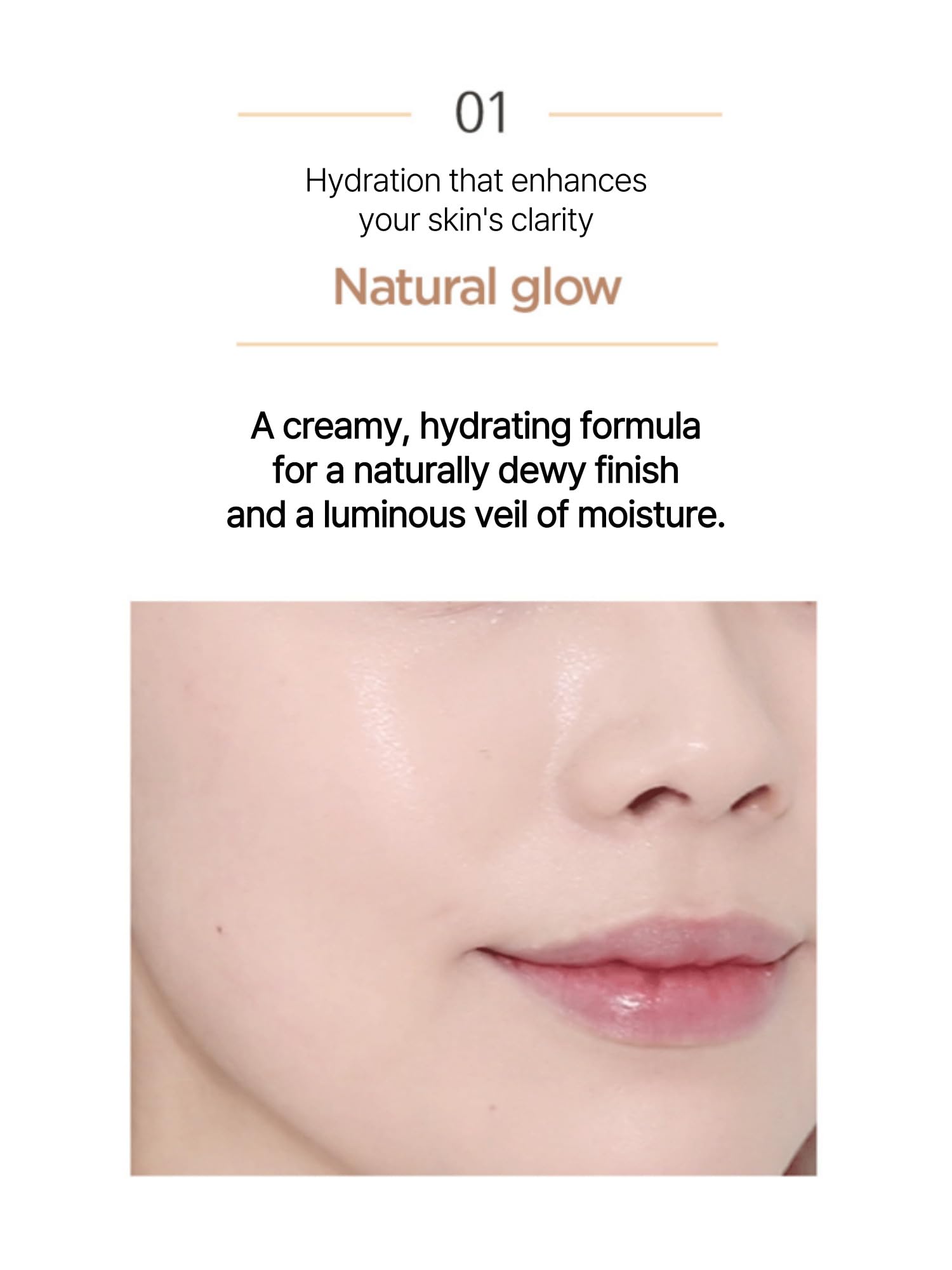 Jung Saem Mool cushion swatches show buildable coverage for even tone.