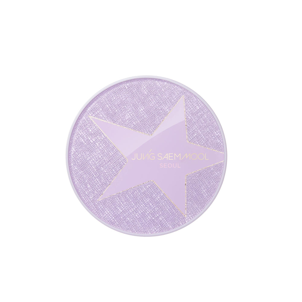 Jung Saem Mool Holiday Edition cushion case front view, travel-ready and festive.