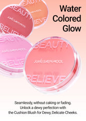 JUNG SAEM MOOL Artist Cushion Blush compact design for travel-friendly makeup.