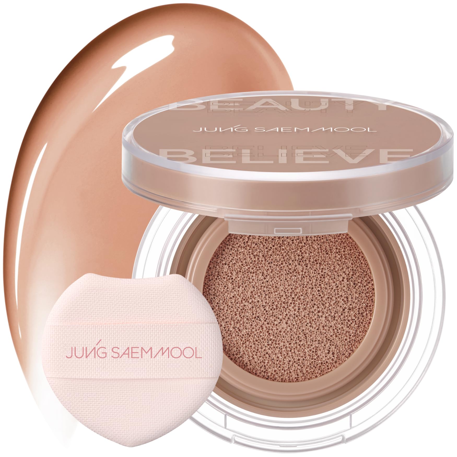 JUNG SAEM MOOL Artist Cushion Blush Ruddy Beige close-up glow for radiant skin