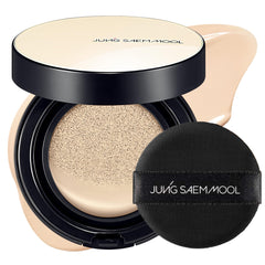 Jung Saem Mool Skin Nuder Cushion 17 Fair Light swatch for everyday natural glow