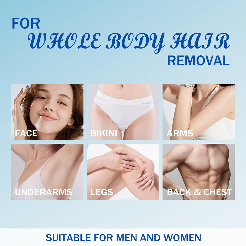 JunKuJK facial wax application area image, gentle waxing for face.