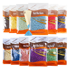 JunKuJK hard wax beads set packaging, convenient at-home waxing.
