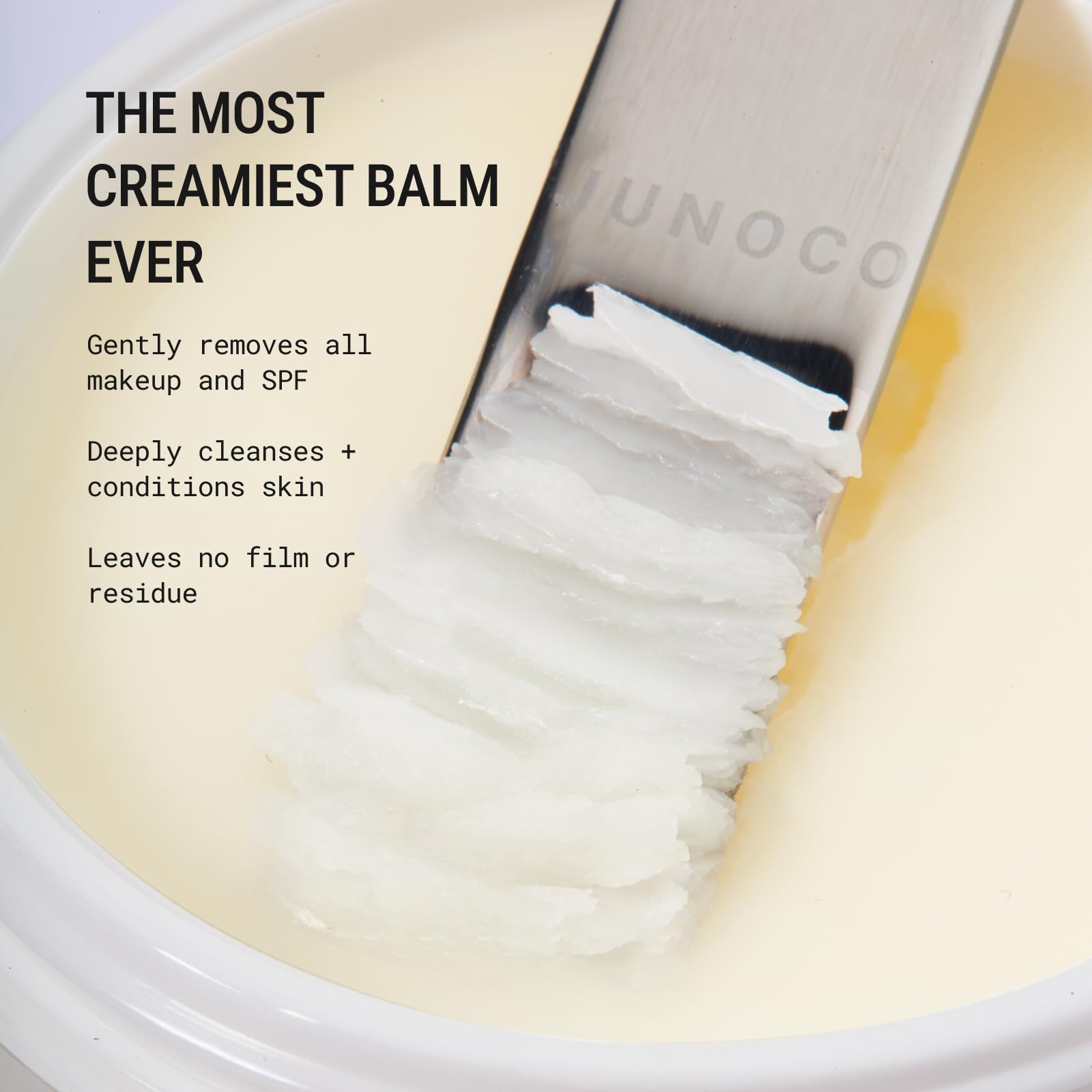 JUNO & Co. JADE Clean10 balm-pod refill demonstrating interchangeable pods for easy swaps