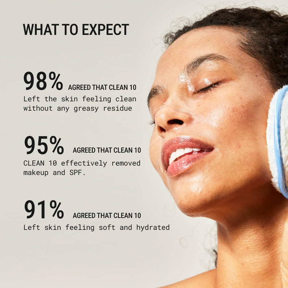 JUNO & CO Jade Clean10 lifestyle-use depicts a calming skincare routine.