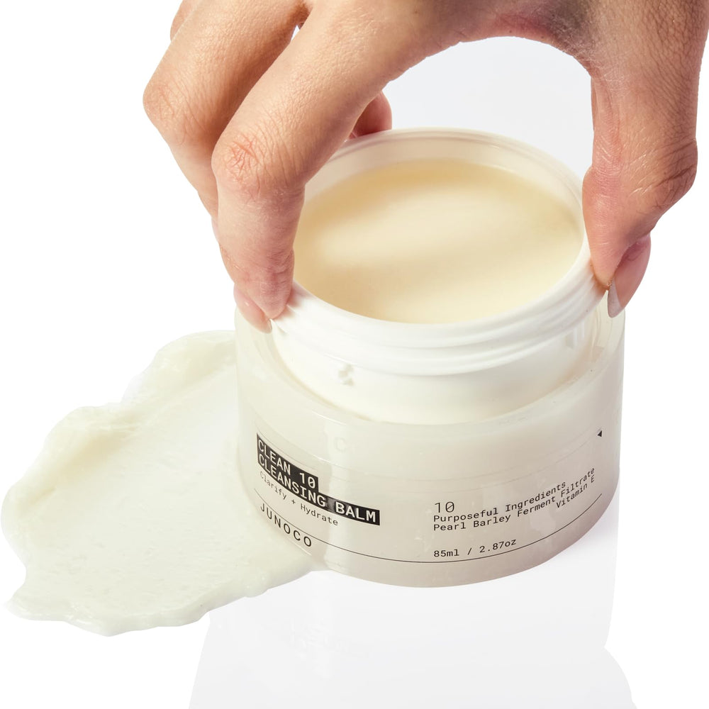 JUNO & CO Jade Clean10 refill-base showing sustainable, refillable skincare system.