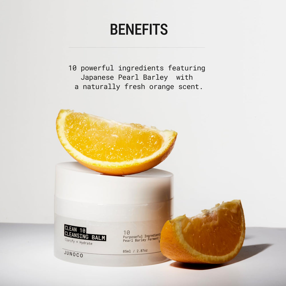 JUNO & Co. JADE Clean10 ingredients-pearl-barley-vitamin-e highlighting clean formula