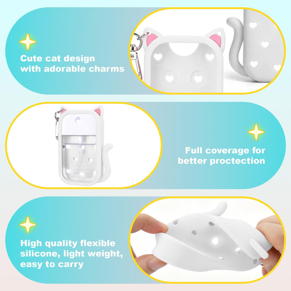 Juome Touchland case fits Power Mist and Glow Mist 1 oz snugly.