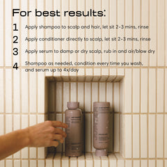 Jupiter Dandruff Shampoo texture close-up showing formula that helps control flakes