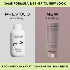 Jupiter Nourishing Conditioner creamy texture close-up for detangling.
