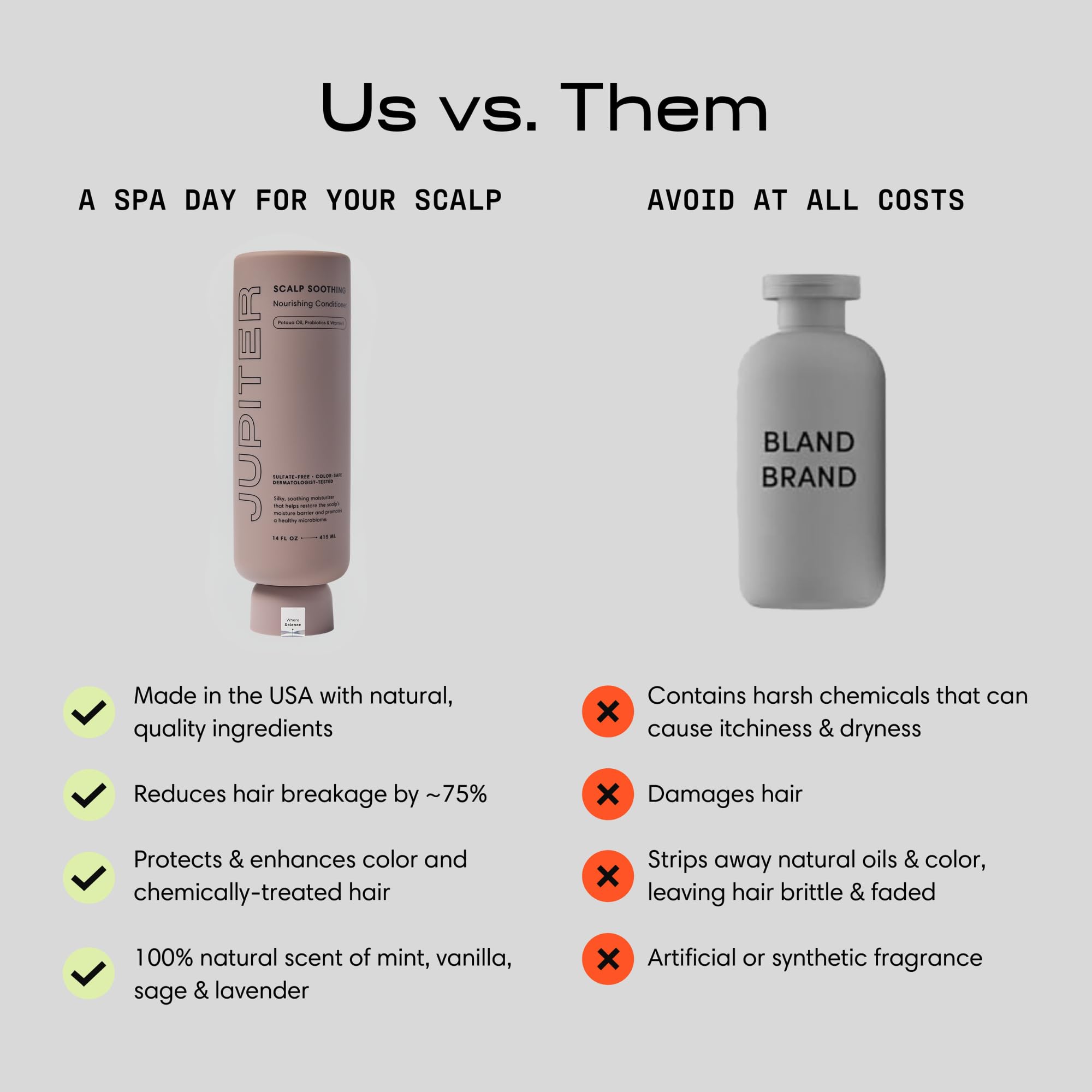 Jupiter Nourishing Conditioner ingredients squalane and aloe for hydration.
