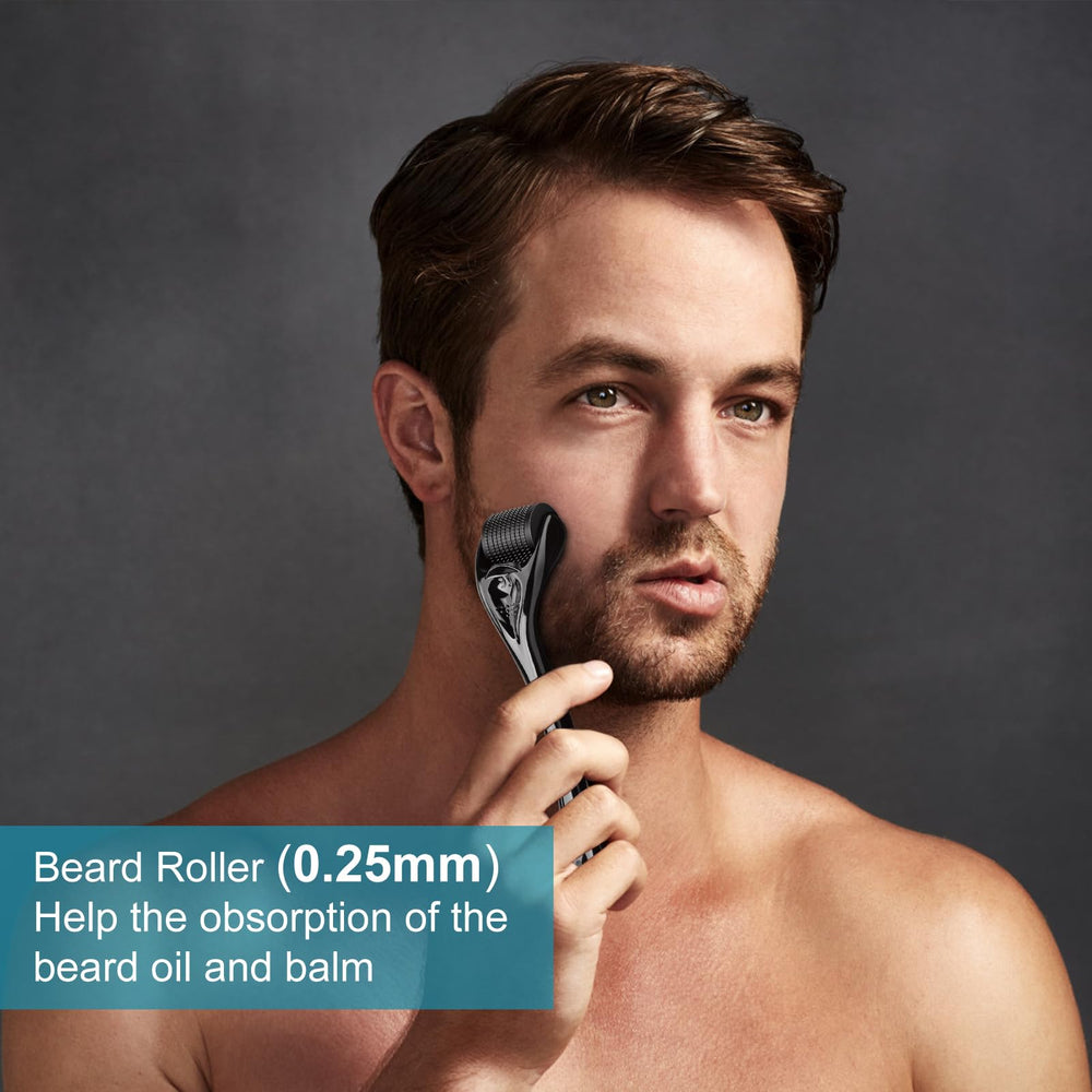 Jurgen K beard growth kit beard comb enables detangling and shaping