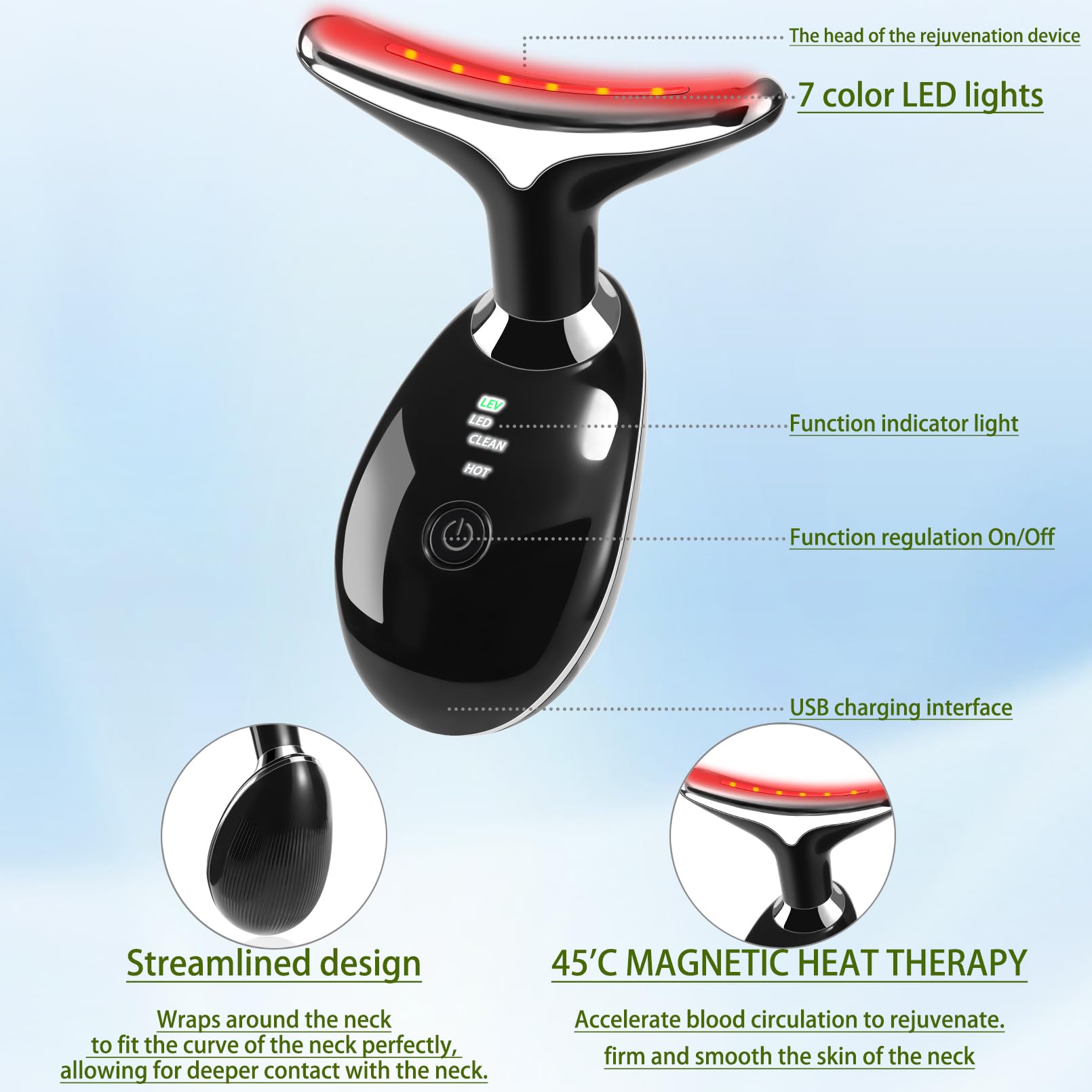 JURP USB charging cable included for convenient power ups.