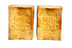 JUSIZA Aleppo Soap 2-pack with laurel oil for moisturized skin