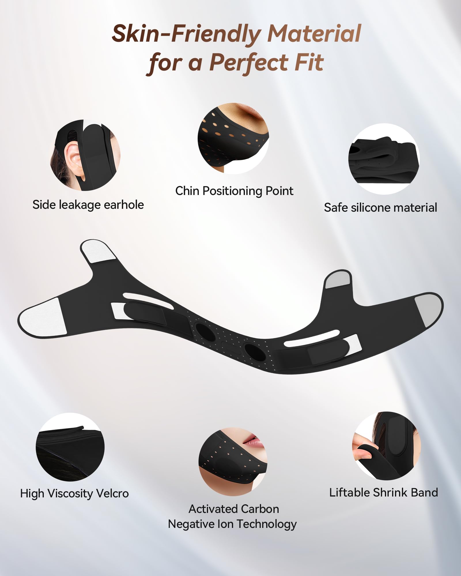 JUSMORE Easy Beauty On-The-Go demonstrates multitasking wearability.
