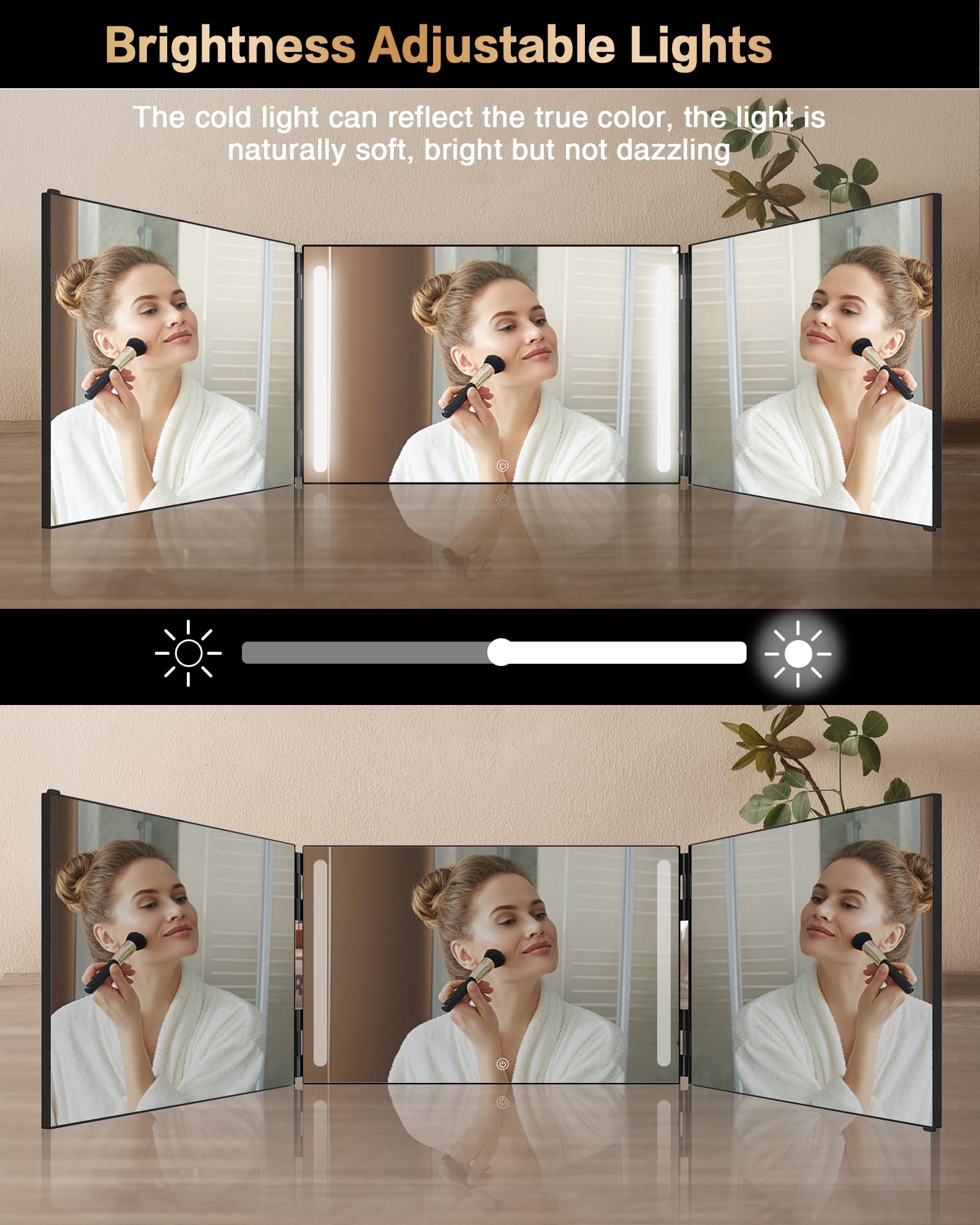 JUSRON USB rechargeable battery image emphasizes cordless use and overnight charging convenience