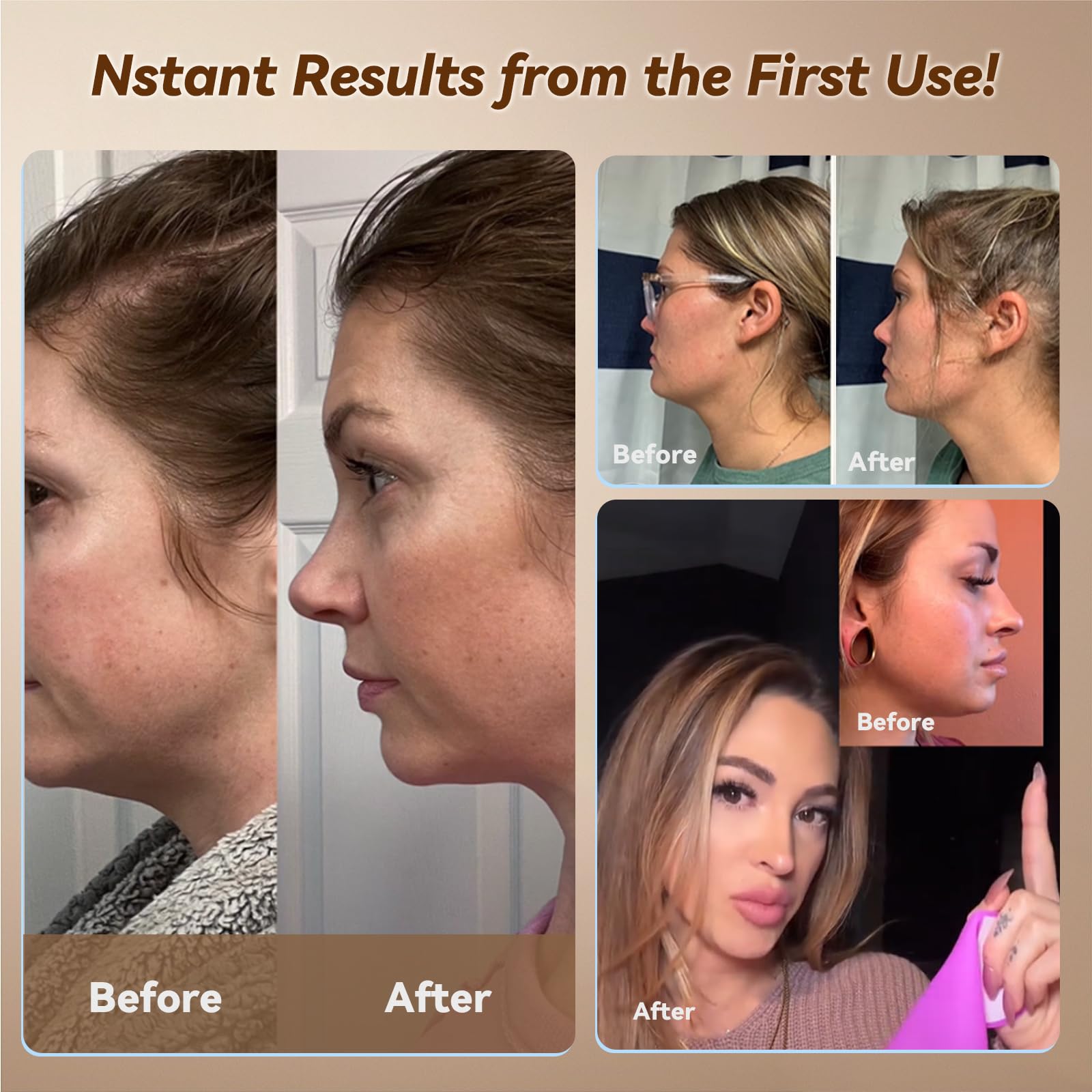 JUSRON V-Line Mask activated charcoal lining supports cooling feel and circulation