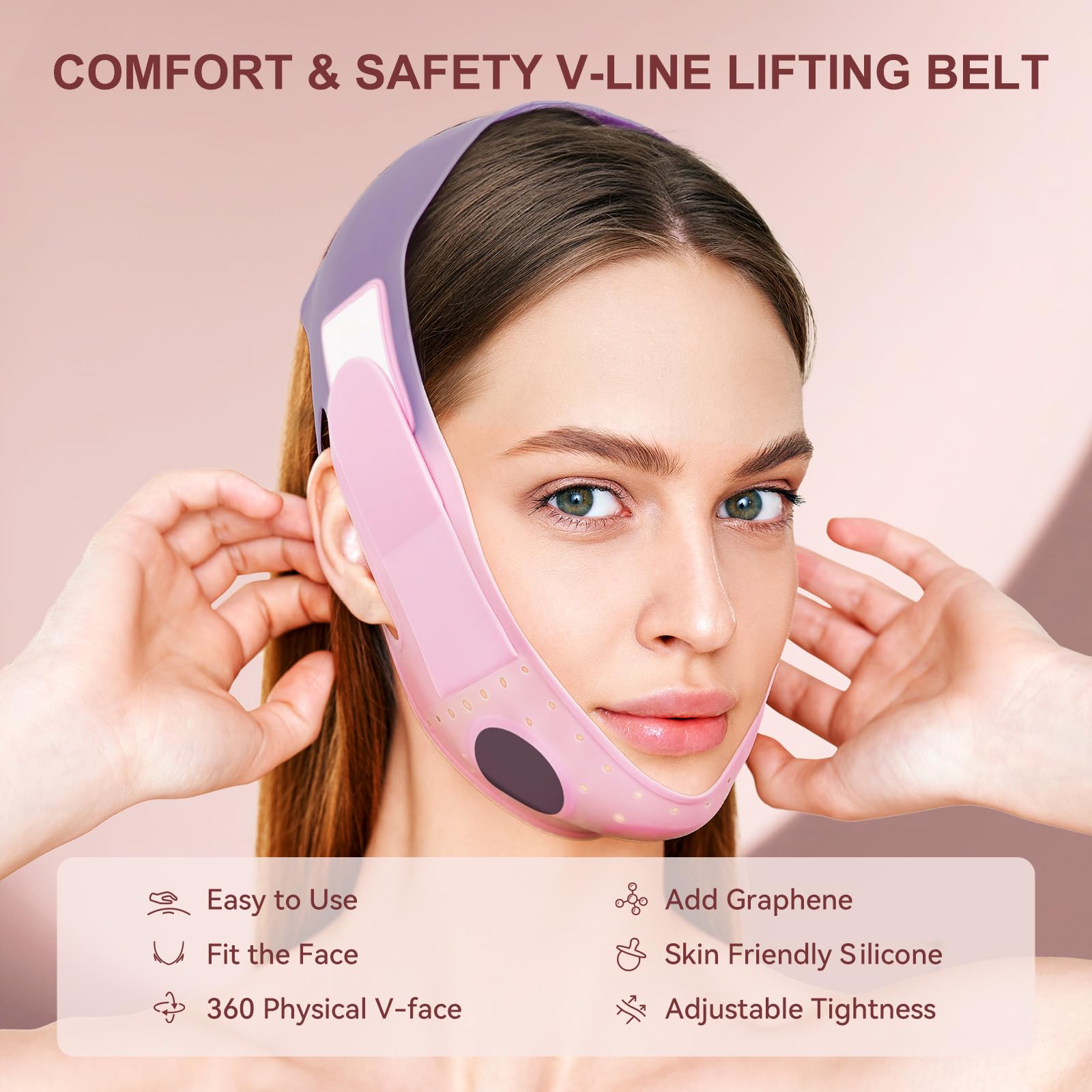 JUSRON wearing during reading shows discreet, hands-free daily use.
