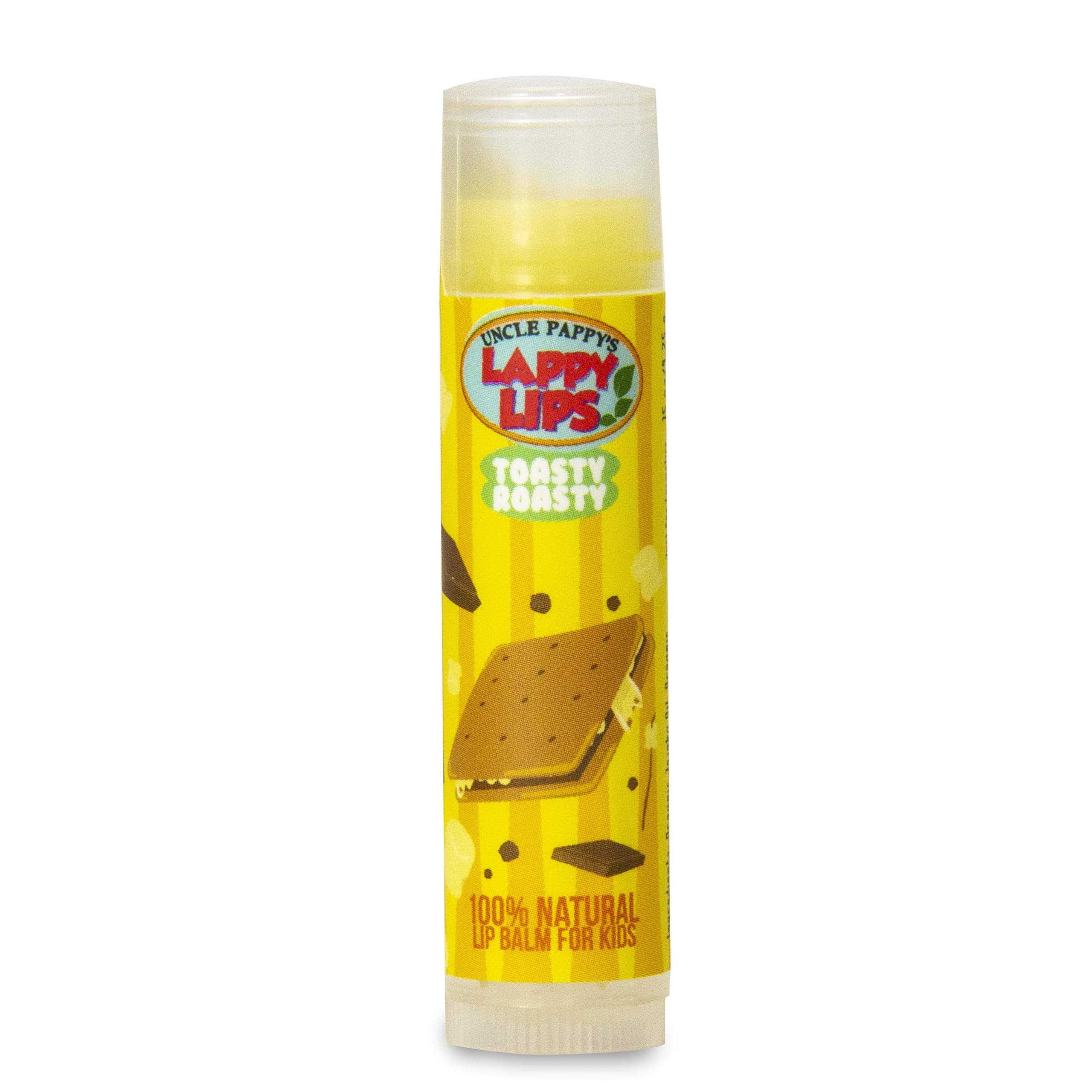 Just Bee Lappy Lips Wiggly Giggly Grape flavor, playful vibe for everyday lip hydration.