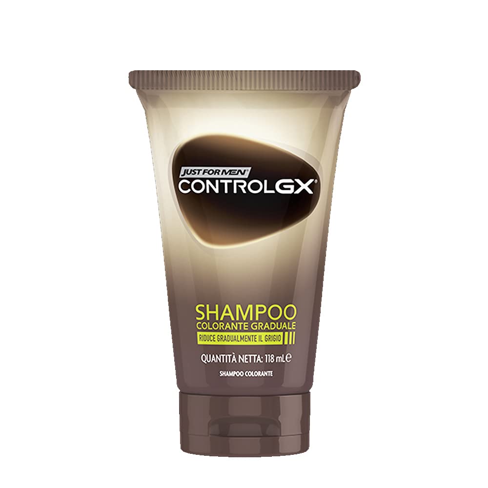 Just for Men Control GX shade options showing natural-looking color coverage.