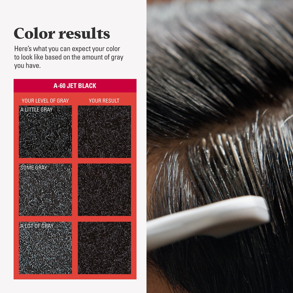 Just For Men Easy Comb-In Color pack of 3 offers convenient color options