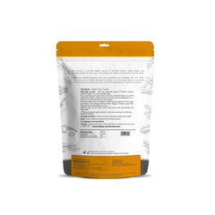 Just Jaivik Henna Powder close-up reveals fine texture ideal for smooth paste.
