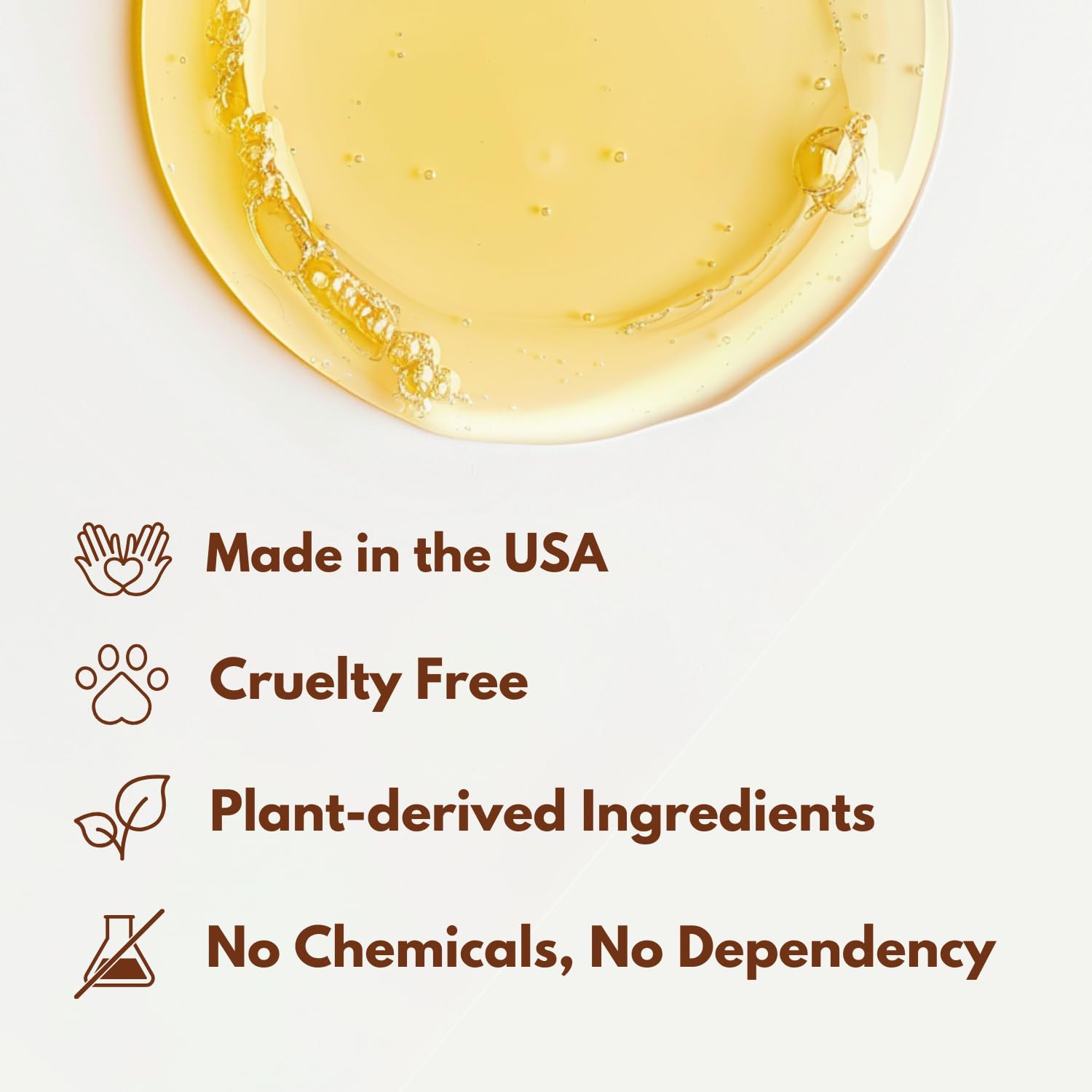 Just Nutritive antioxidant-rich oil blend image hints fading age spots gradually.