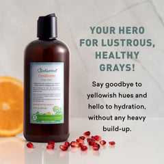 Just Nutritive gray hair conditioner raspberry oil ingredients label